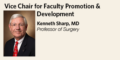 Kenneth W. Sharp, MD, Professor of Surgery