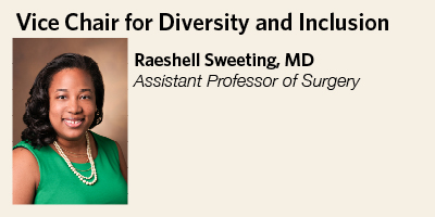 Raeshell S. Sweeting, MD, Associate Prof. of Surgery, Program Director, Breast Surgical Oncology